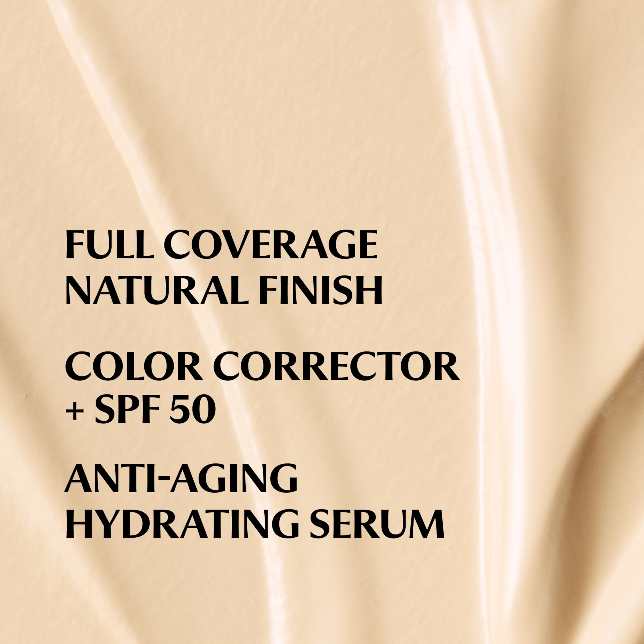 Close-up of IT Cosmetics CC+ Cream texture on skin.