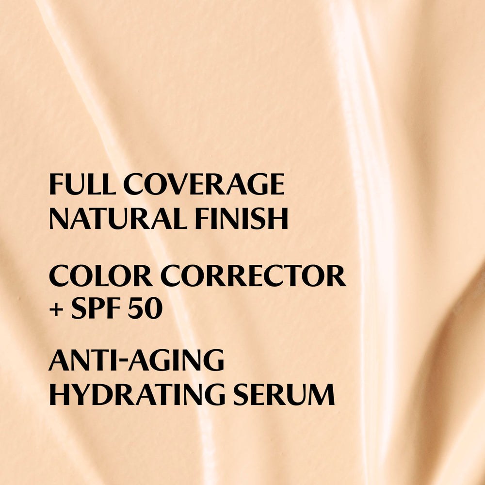 Close-up of IT Cosmetics CC+ Cream texture on skin.