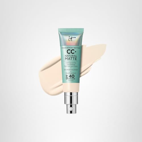 IT Cosmetics CC+ Natural Matte balanced skin and shine control finish
