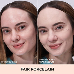 Close-up of the pump dispensing precise, even coverage for IT Cosmetics CC+ Natural Matte.