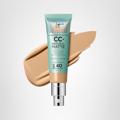 Hydration balance and matte finish of IT Cosmetics CC+ Natural Matte