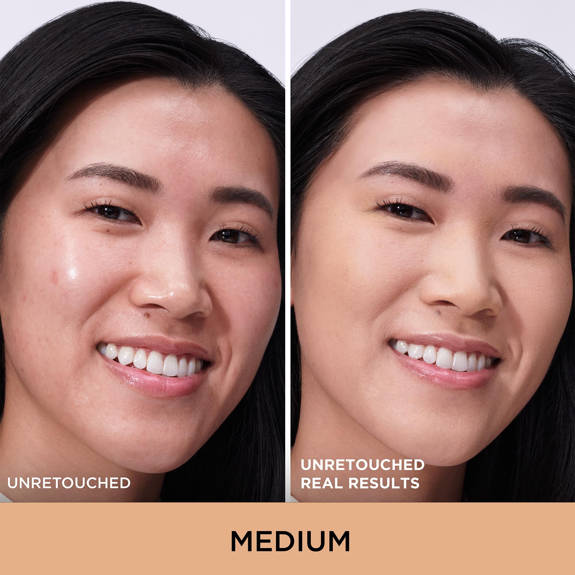 IT Cosmetics CC+ Natural Matte SPF 40 pump dispense demonstrates easy application.