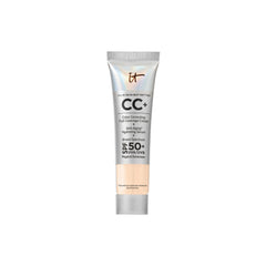 IT Cosmetics CC+ Cream Travel Fair Warm bottle with pump for easy application