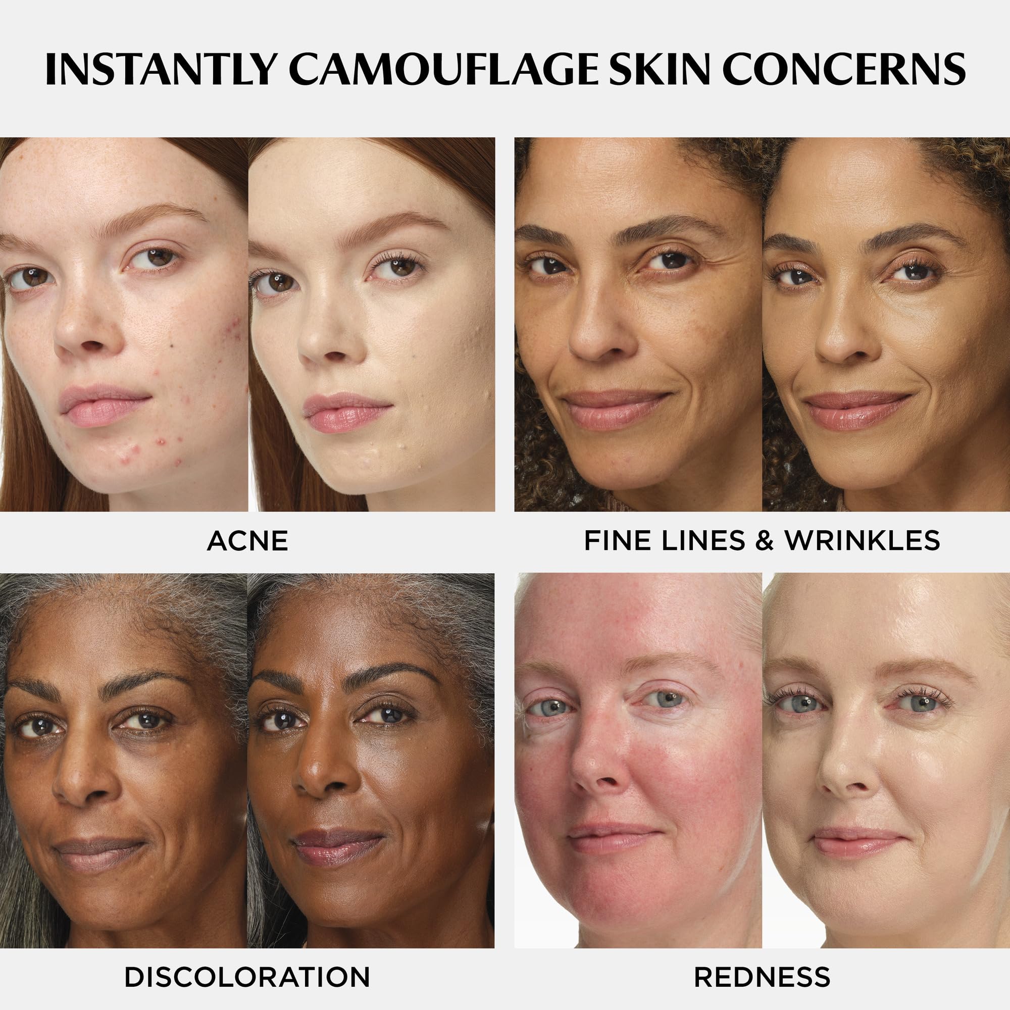 IT Cosmetics CC+ Cream Travel close-up skin glow after application