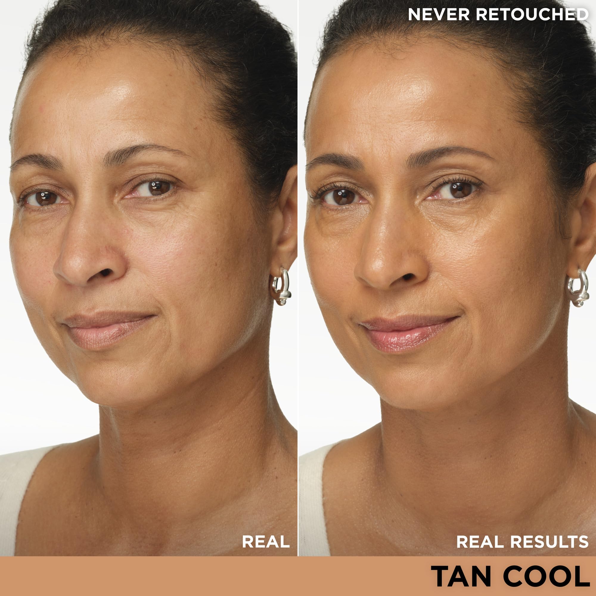 IT Cosmetics CC+ Cream Tan Cool SPF 50 pump highlights sunscreen protection.