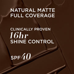 Texture close-up illustrating Air Licium blur technology for shine control.