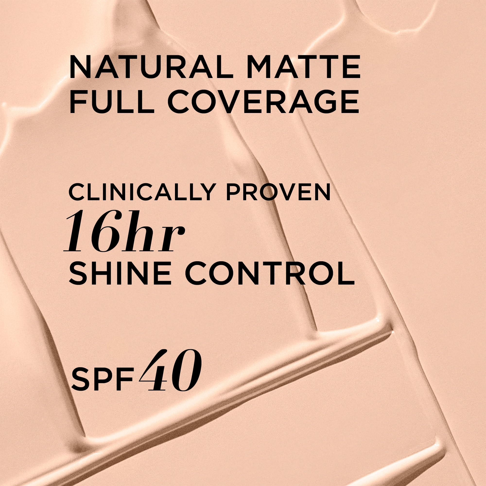 IT Cosmetics CC+ Cream Natural Matte SPF 40 label highlights sun protection