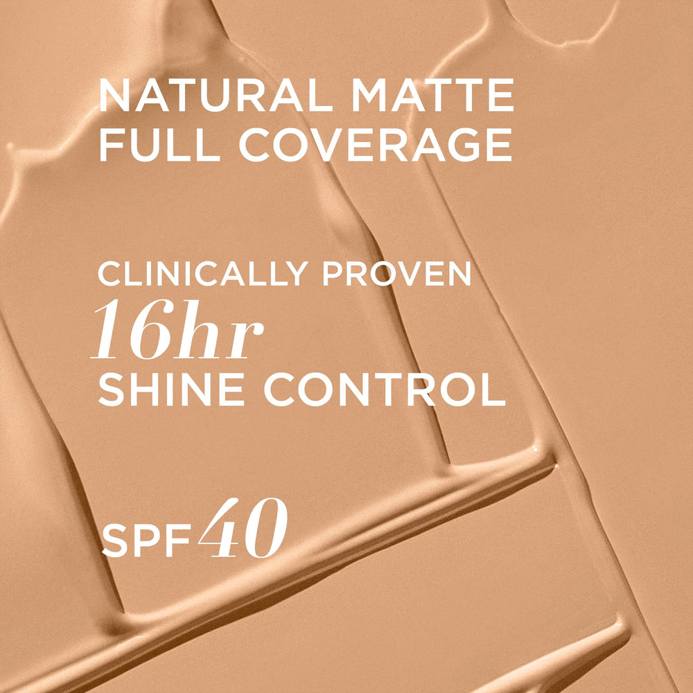 IT Cosmetics CC+ Natural Matte on skin for full coverage without heaviness.