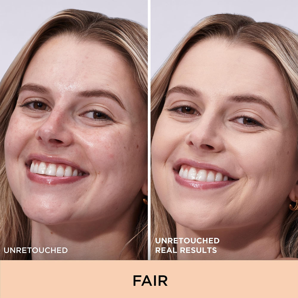 IT Cosmetics CC+ Natural Matte SPF 40 application pump shows smooth blending.