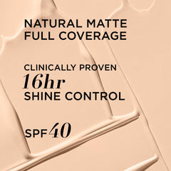 IT Cosmetics CC+ Cream swatch reveals balanced color and full coverage.