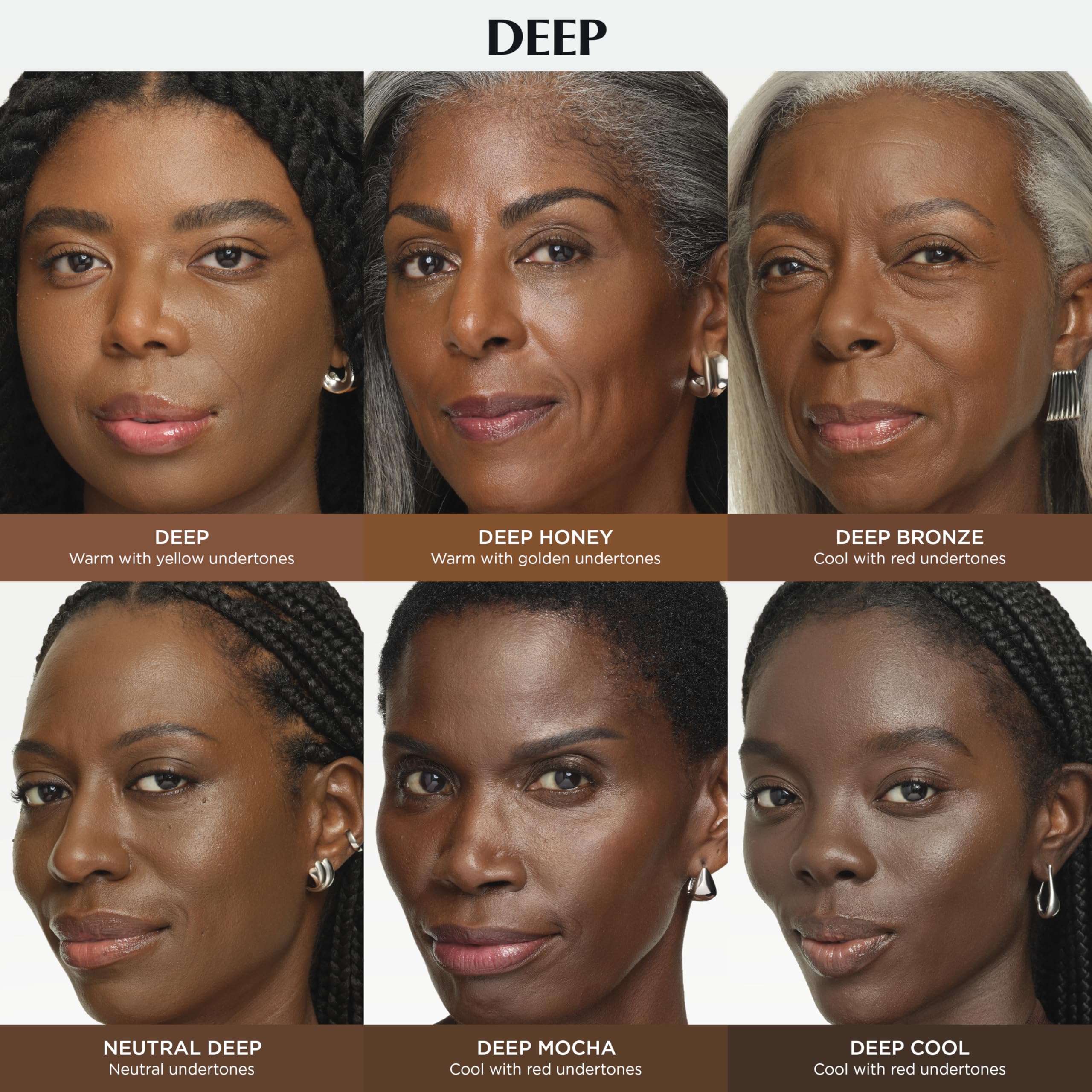 Blended with brush on skin showing seamless coverage and blend