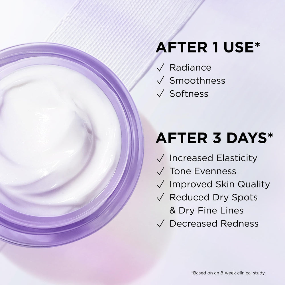 Confidence in a Cream Barrier Boost swirl texture demonstrates lightweight, fragrance-free hydration