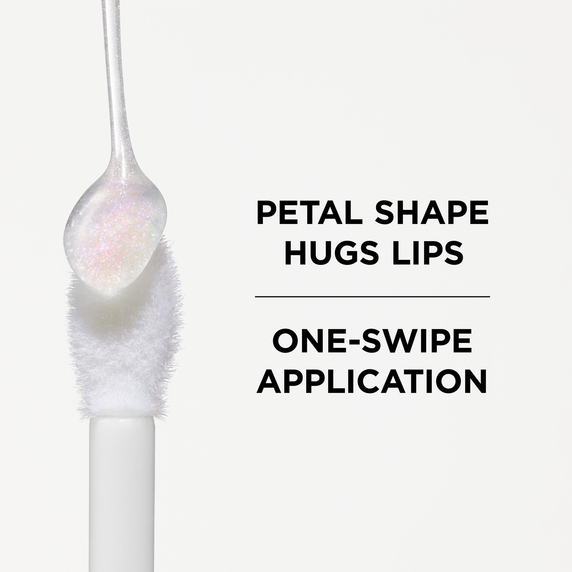 IT Cosmetics Confidence in a Serum Lip Gloss soft pink beige shade on lips with conditioning
