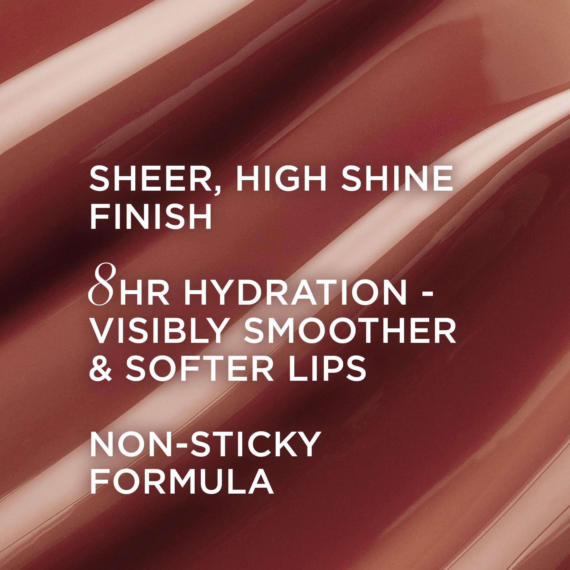 IT Cosmetics Self-Worth shade swatch on lips with soft pink beige sheen.