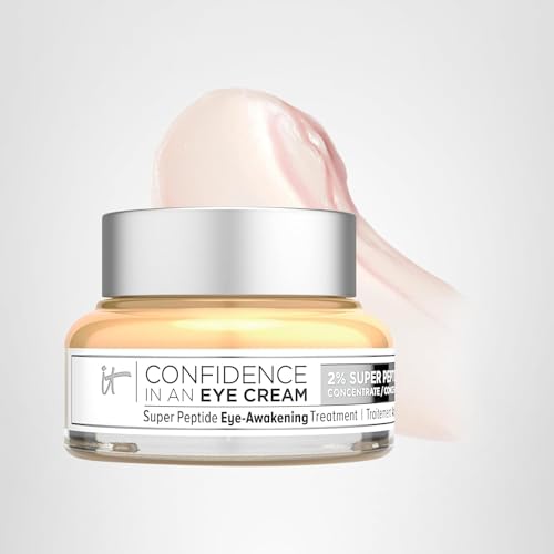 IT Cosmetics Confidence in an Eye Cream vegan formulation supports gentle care.