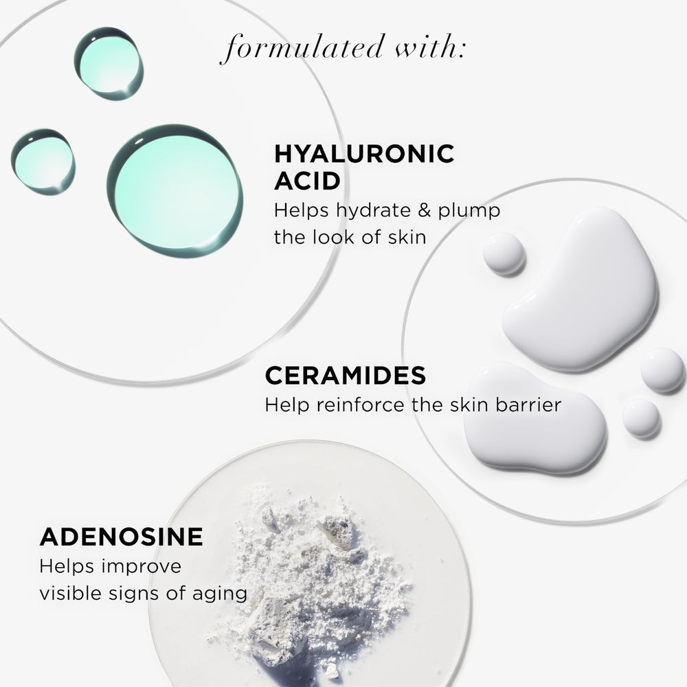 IT Cosmetics Confidence in Your Beauty Sleep swirl on skin demonstrates quick absorption.