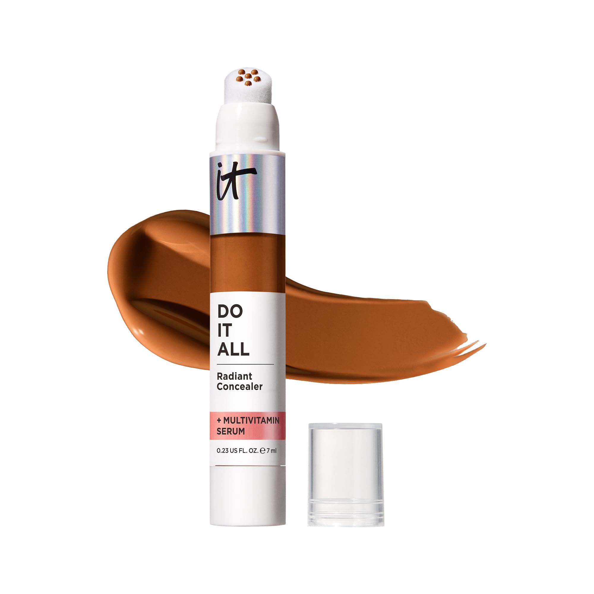 IT Cosmetics Do It All Radiant Concealer tube shows creamy coverage for hydration and glow.