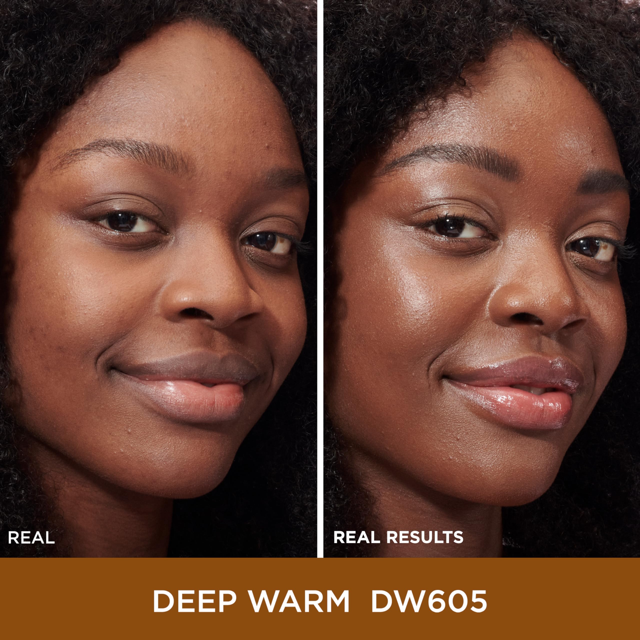 Cream swatch of IT Cosmetics Do It All Radiant Concealer Deep Warm showing glow and medium coverage