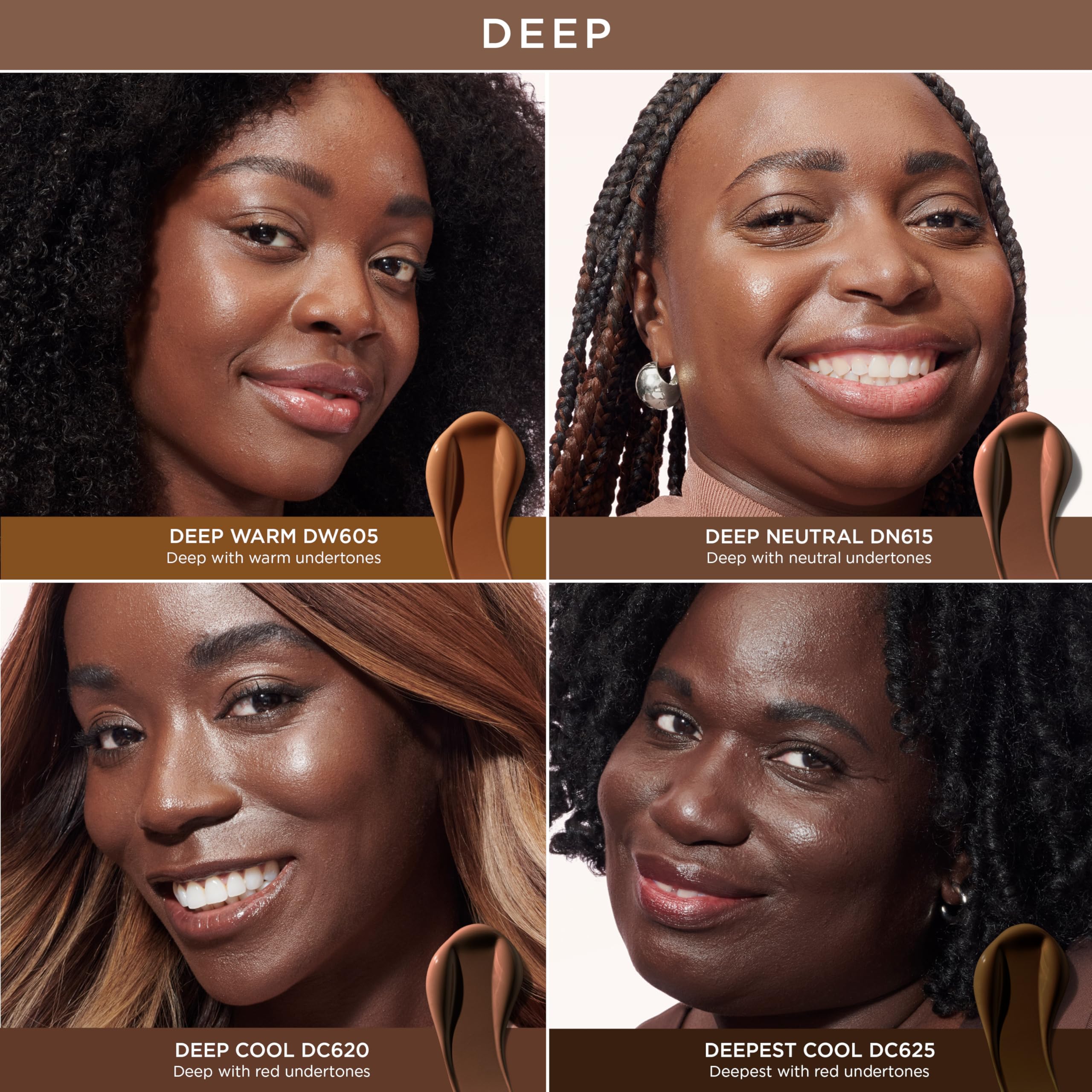 Under-eye application of IT Cosmetics Do It All Radiant Concealer Deep Warm brightening