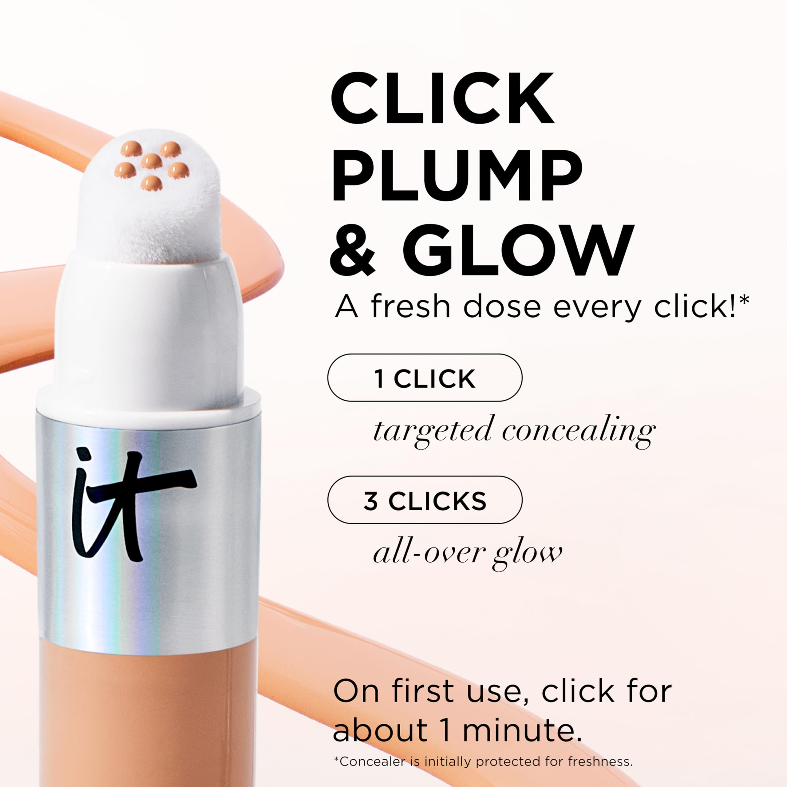 IT Cosmetics Do It All Radiant Concealer packaging on vanity
