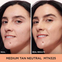 IT Cosmetics Do It All Radiant Concealer swatch on skin shows medium coverage.