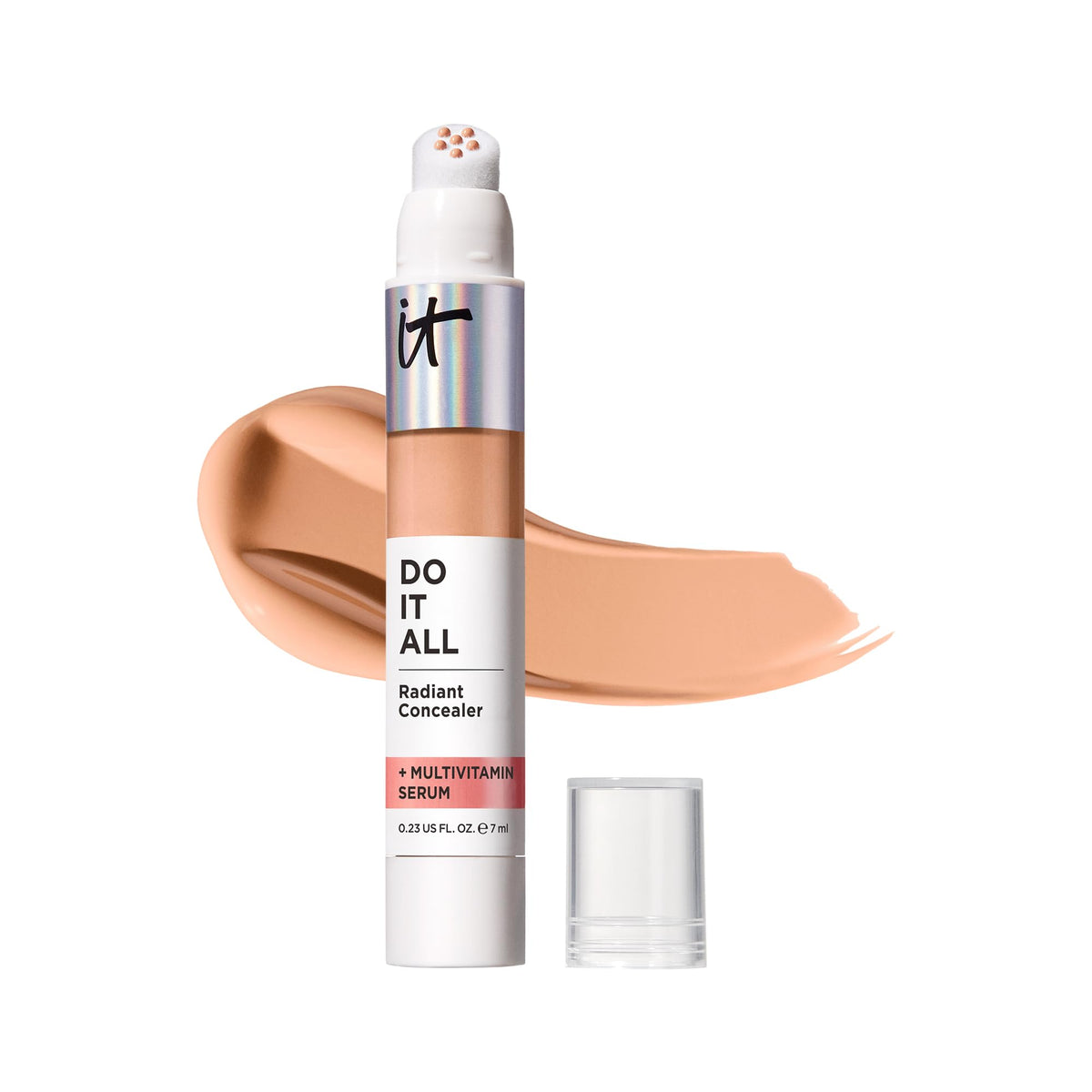 IT Cosmetics Do It All Radiant Concealer tube close-up for hydration and radiance.