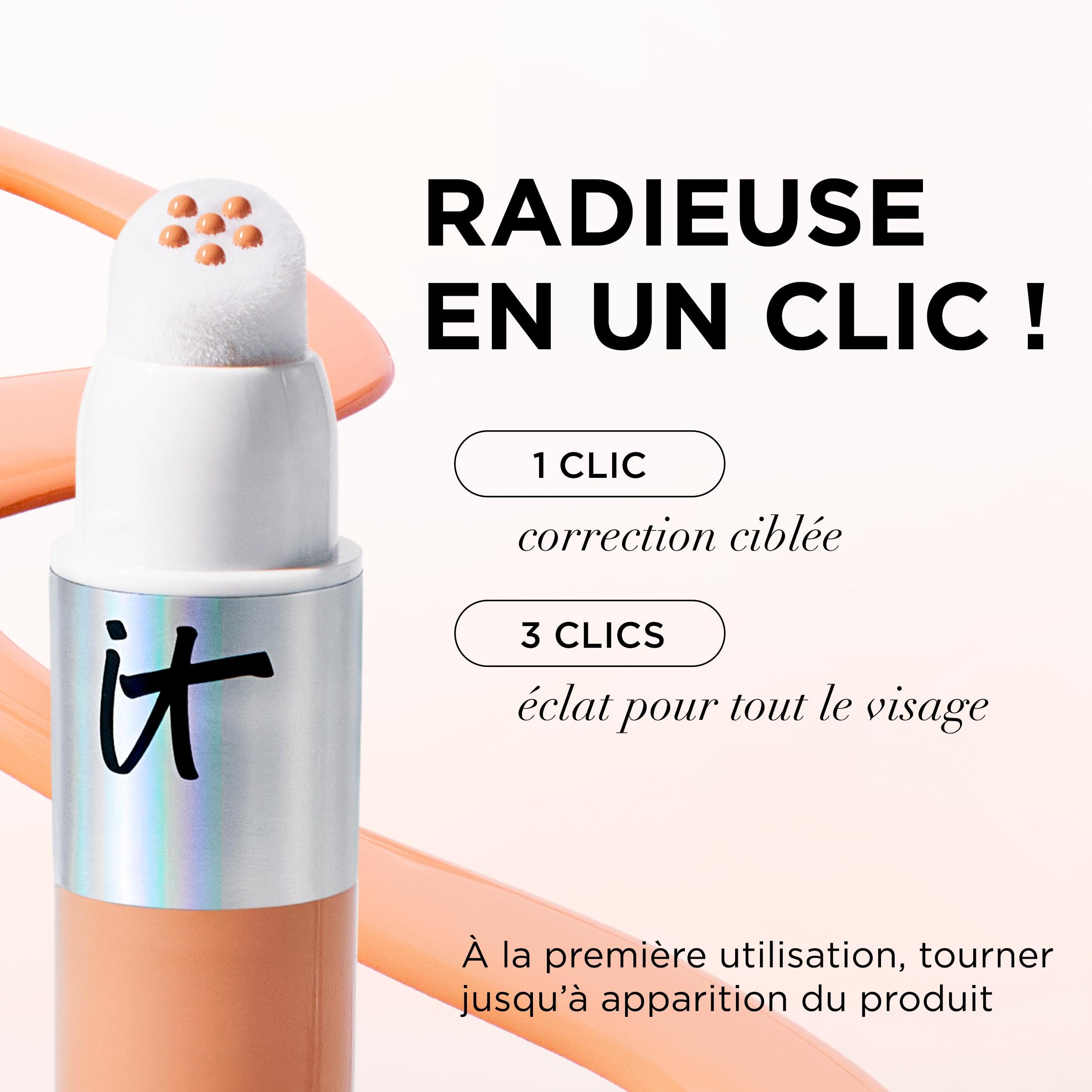 Under-eye area application of Do It All Radiant Concealer for brightness.