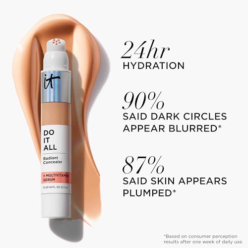 IT Cosmetics Do It All Radiant Concealer vegan and fragrance-free.