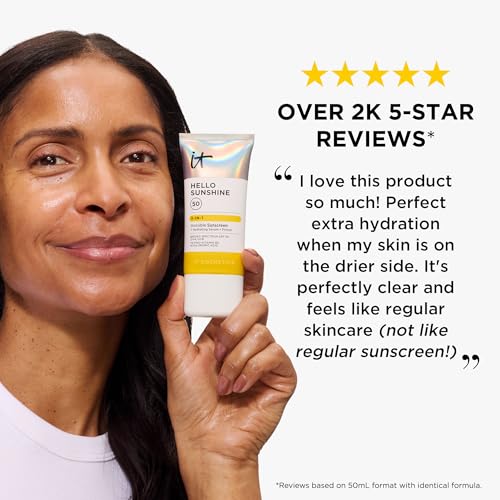 IT Cosmetics Hello Sunshine dermatologist-tested formula for sensitive skin