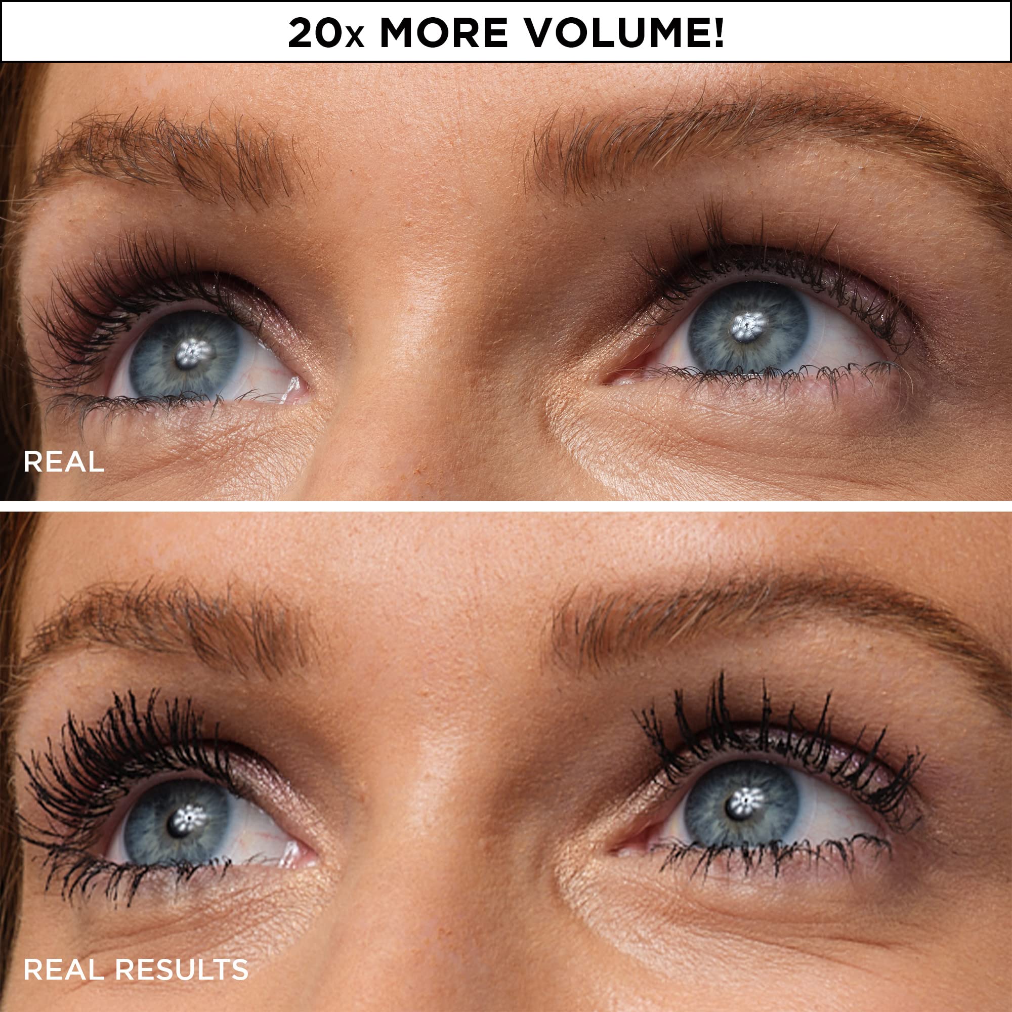 Lash Changing Power Brush close-up showing lift and separation.