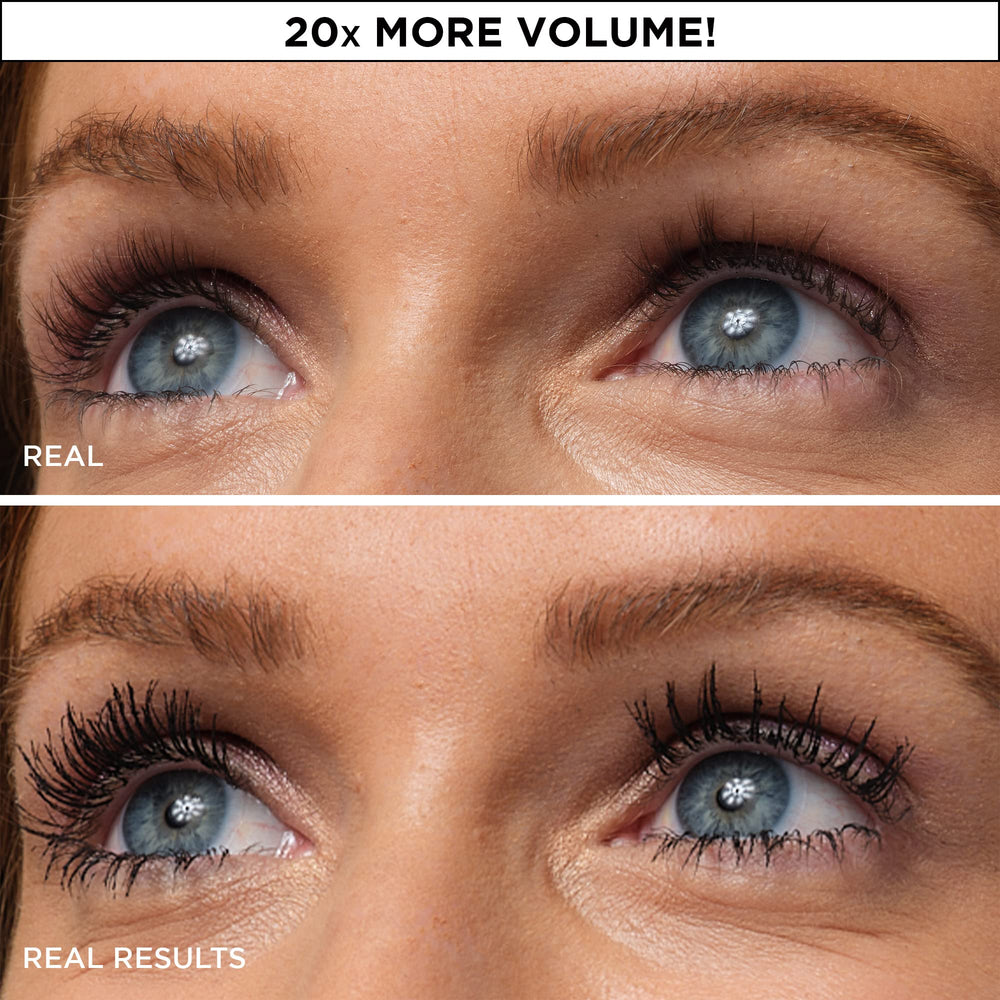Lash Changing Power Brush close-up showing lift and separation.