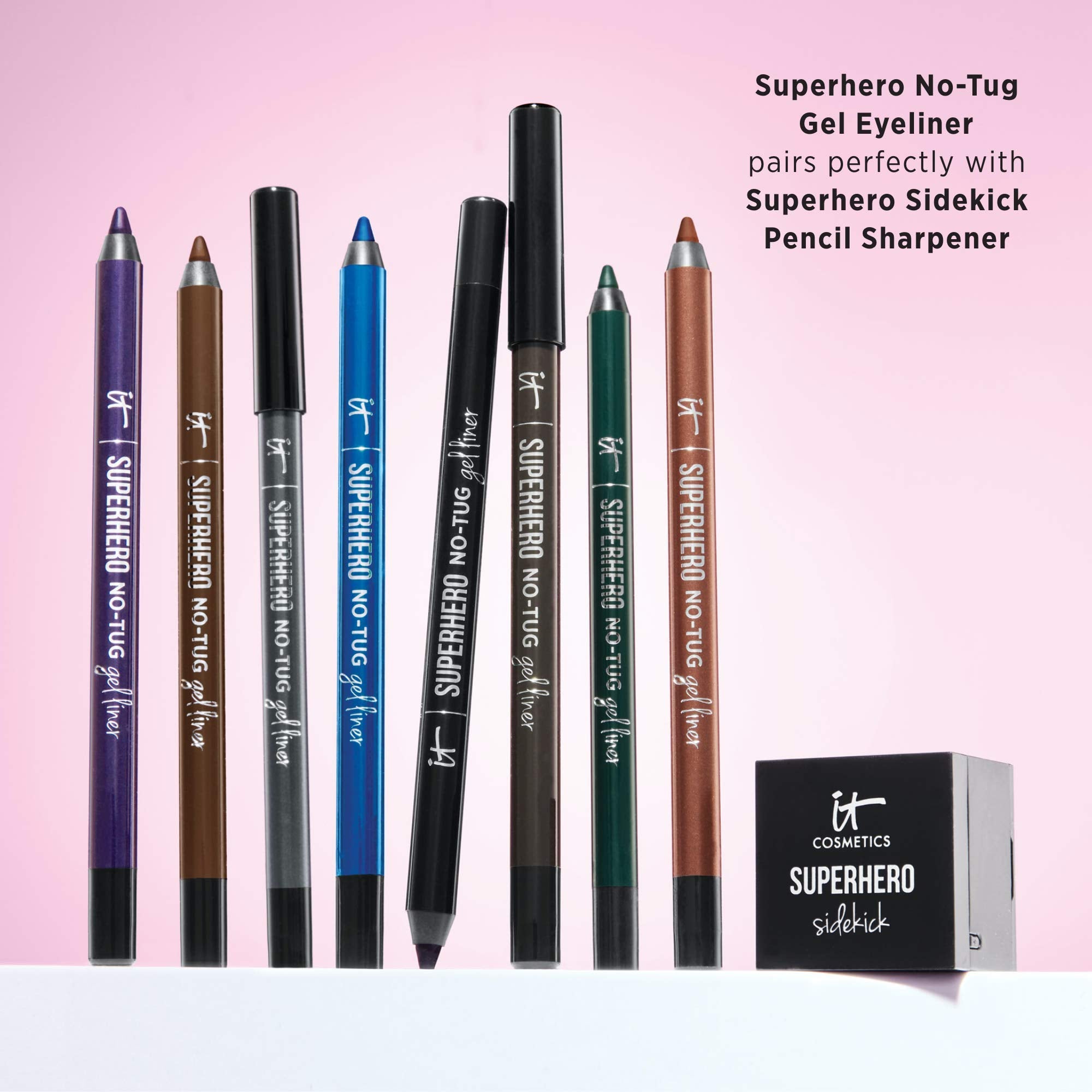 Smudge-friendly blending to create smoky eye with IT Cosmetics eyeliner
