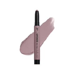 IT Cosmetics Superhero No-Tug Shadow Stick Mighty Mauve closed cap for precise application.