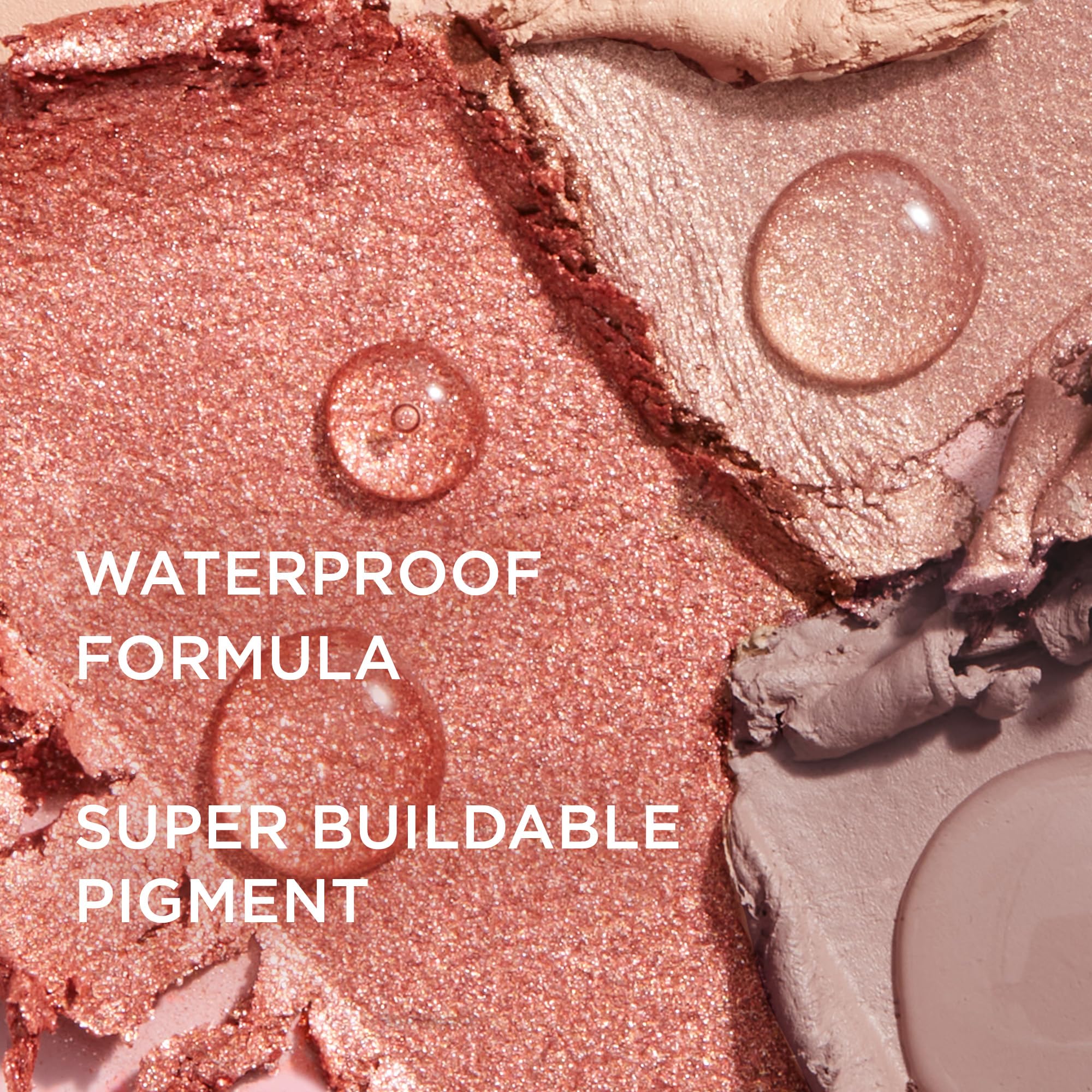 Waterproof formula helps color stay put through routines.