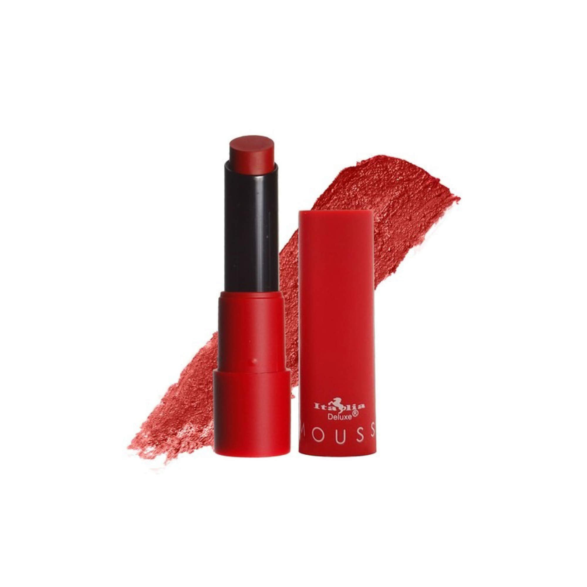 Italia Deluxe lipstick set packaging shown with elegant presentation.