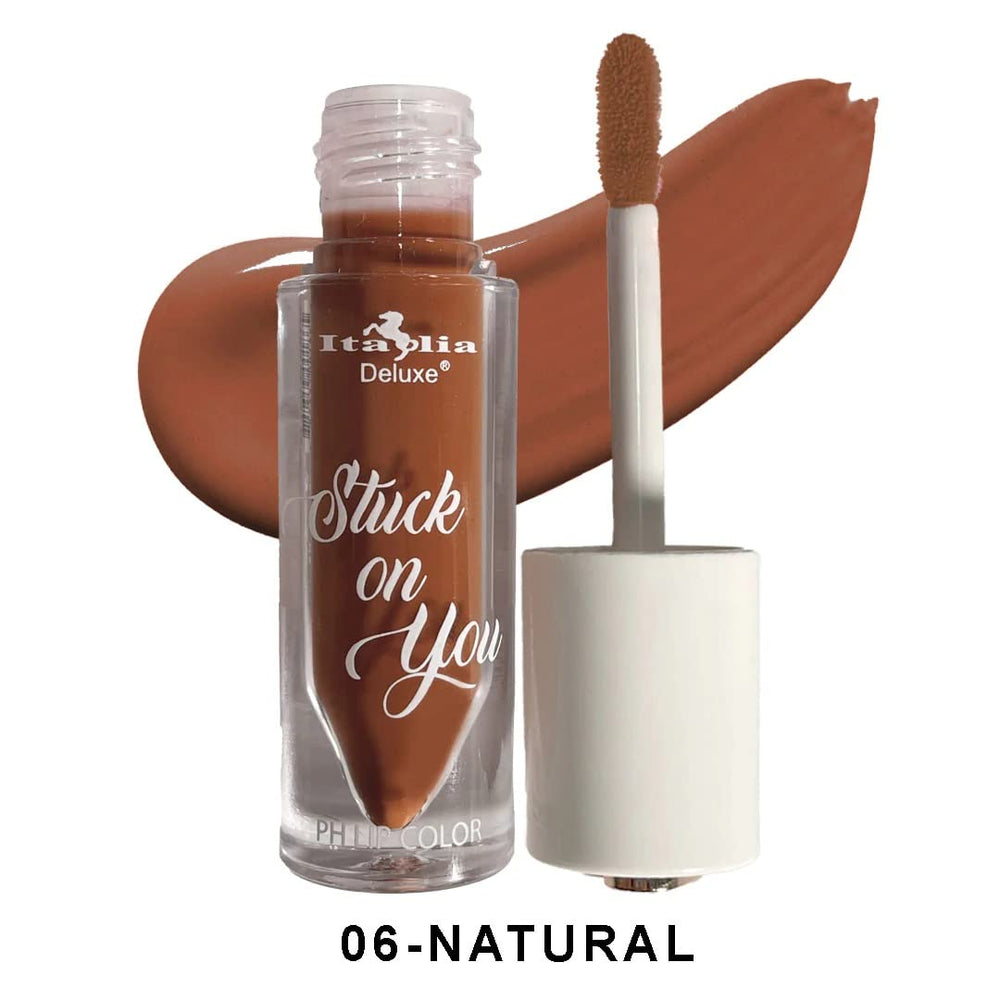 Italia Deluxe Stuck On You lip color 6-set color palette for versatile everyday looks.