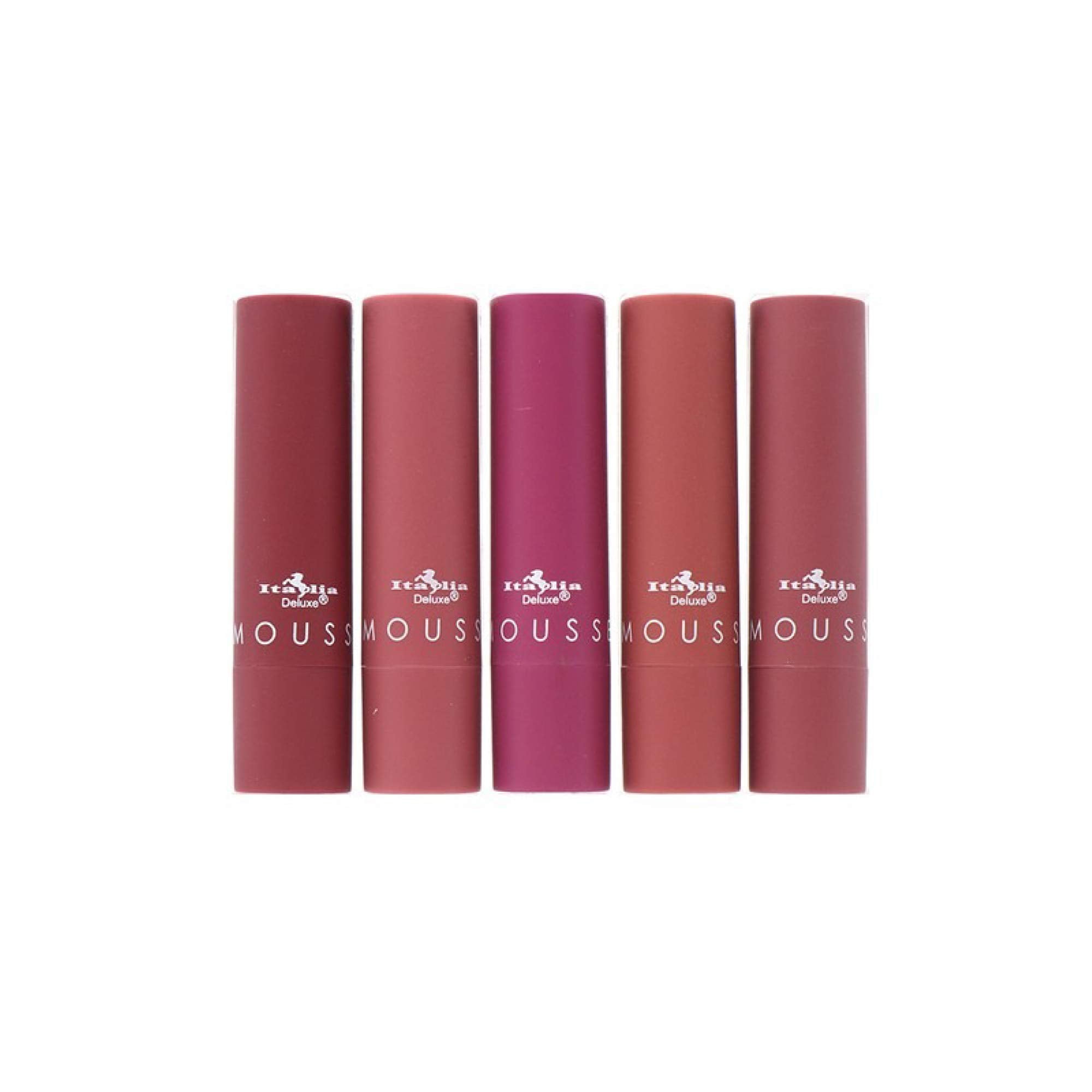 Italia Deluxe Temptress swatches reveal rich, velvety color with lightweight feel.