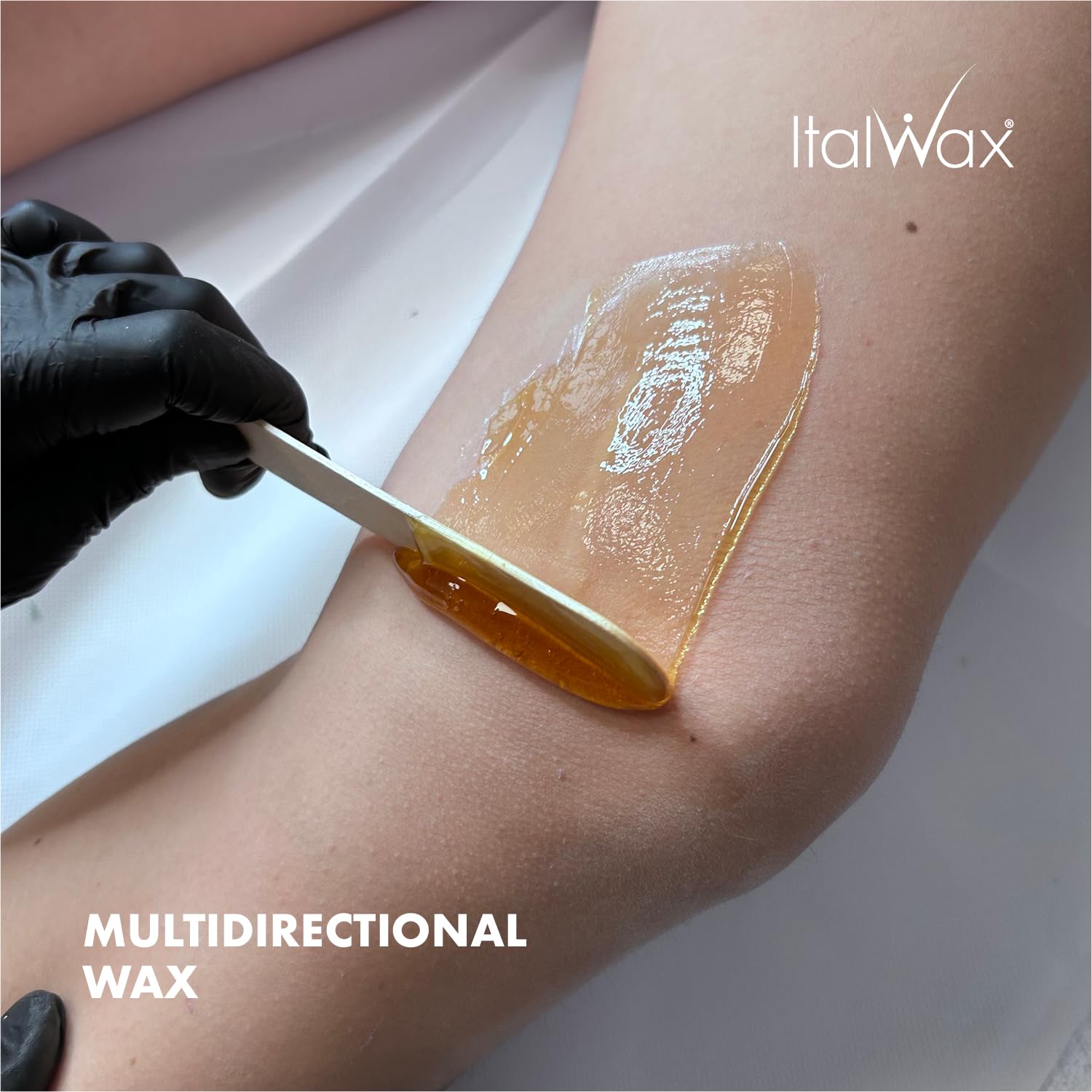 Italwax easy spatula application enables control and comfort