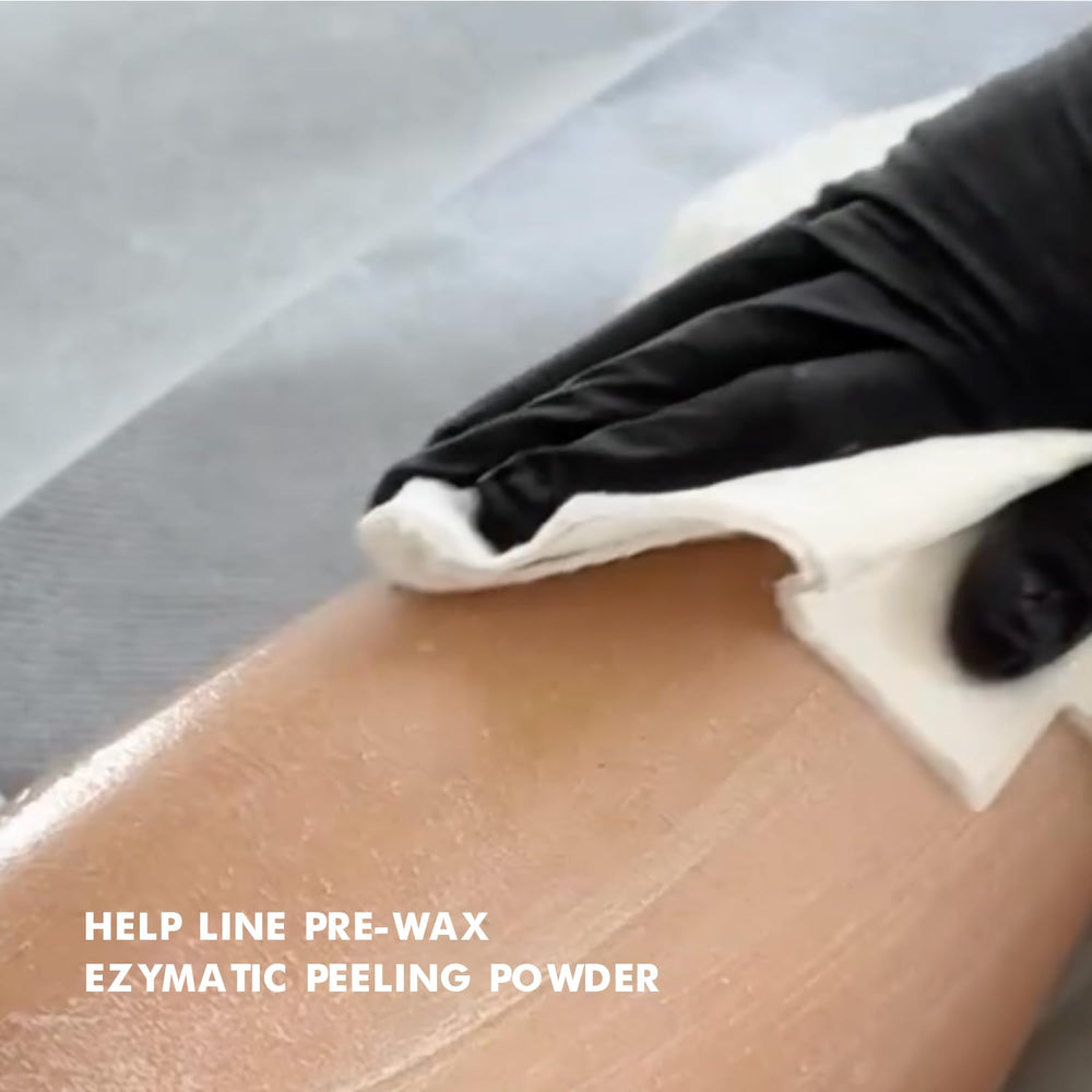 Italwax Help Line peeling powder activated with water for easy prep