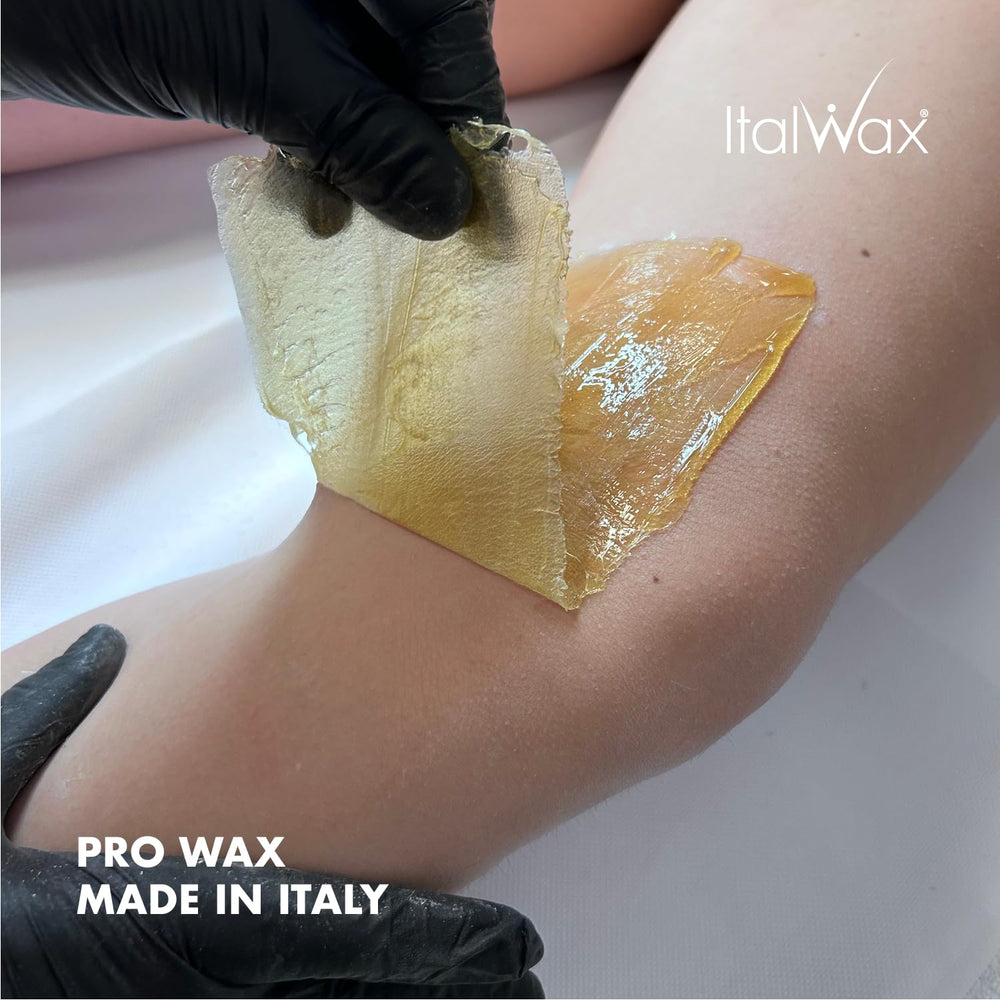 No strips required with hard wax for a clean finish