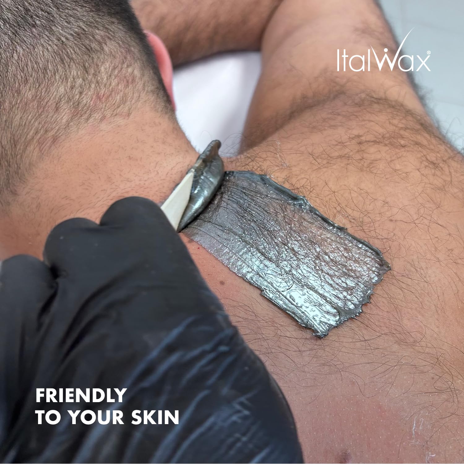 Italwax Pour Homme long-lasting results demo in a professional waxing session.