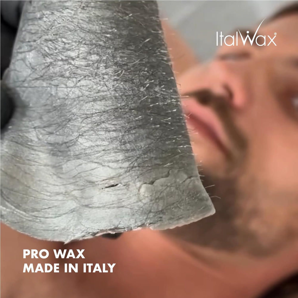 Italwax Pour Homme natural formulation label emphasizing clean ingredients.
