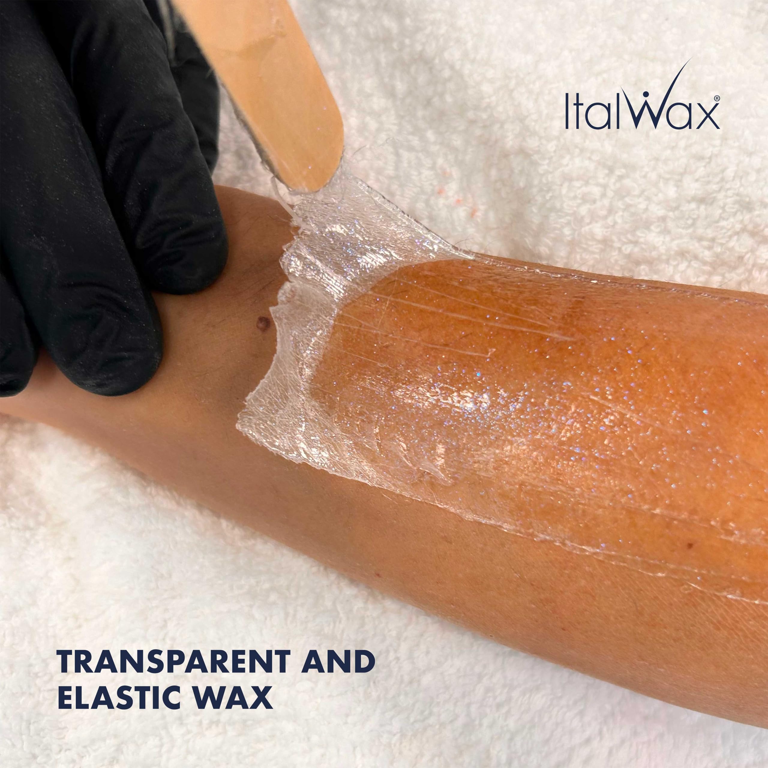 Italwax Snowy Day skincare-friendly shot suggesting gentle bikini and armpit use.