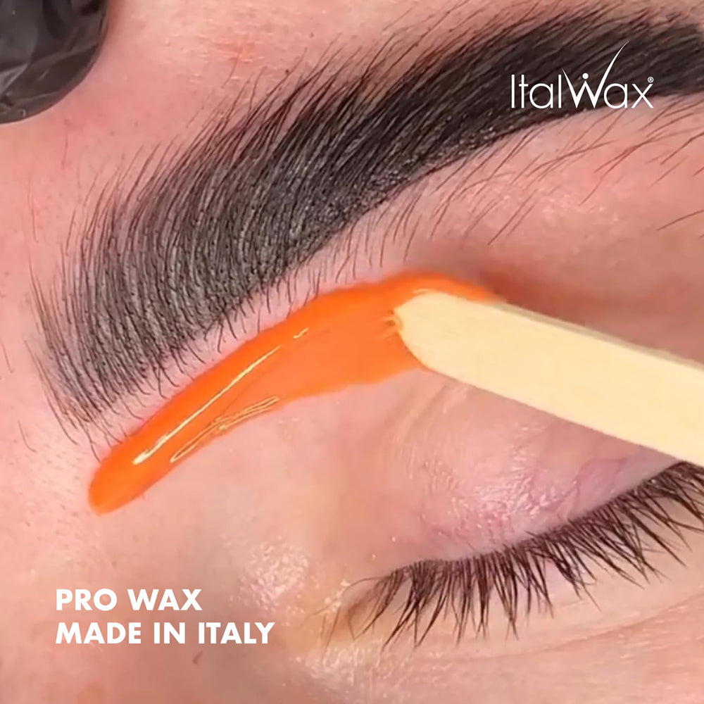 Italwax Top Line Coral hard wax made in Italy.
