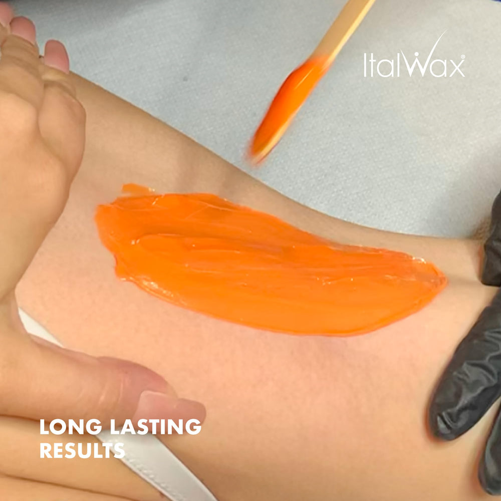 Italwax coral hard wax supports professionals with stable performance.