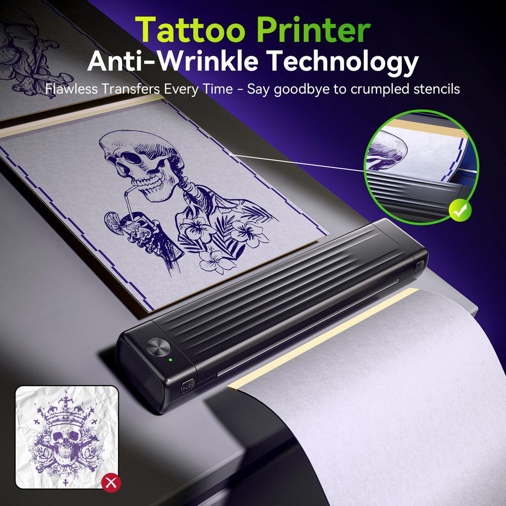 Itari wrinkle resistant print head delivers sharp line art transfers