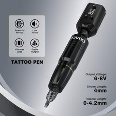 ITATOO ink set with 10 colors for practice and outlines