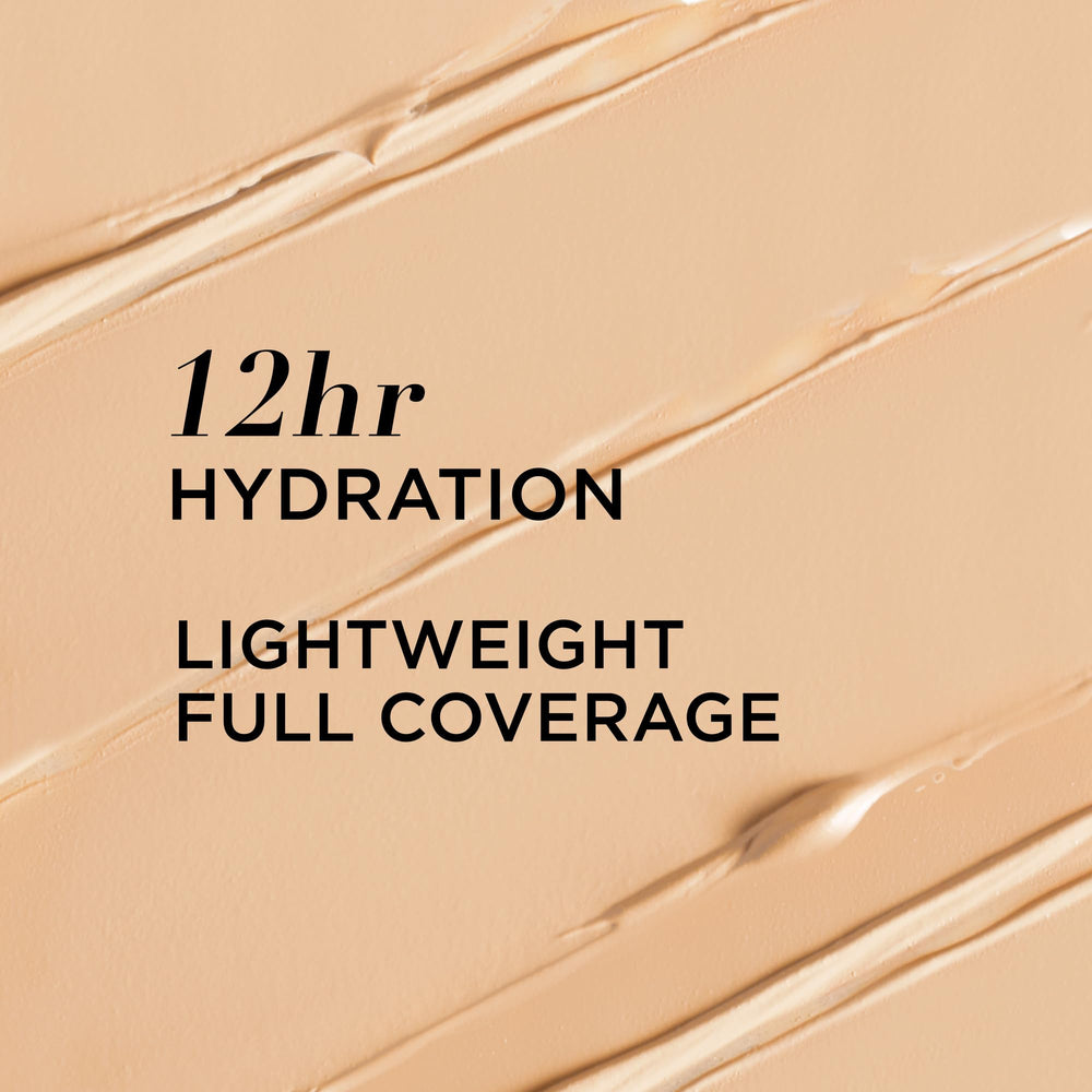 Application finger applying Bye Bye Redness for quick redness correction.