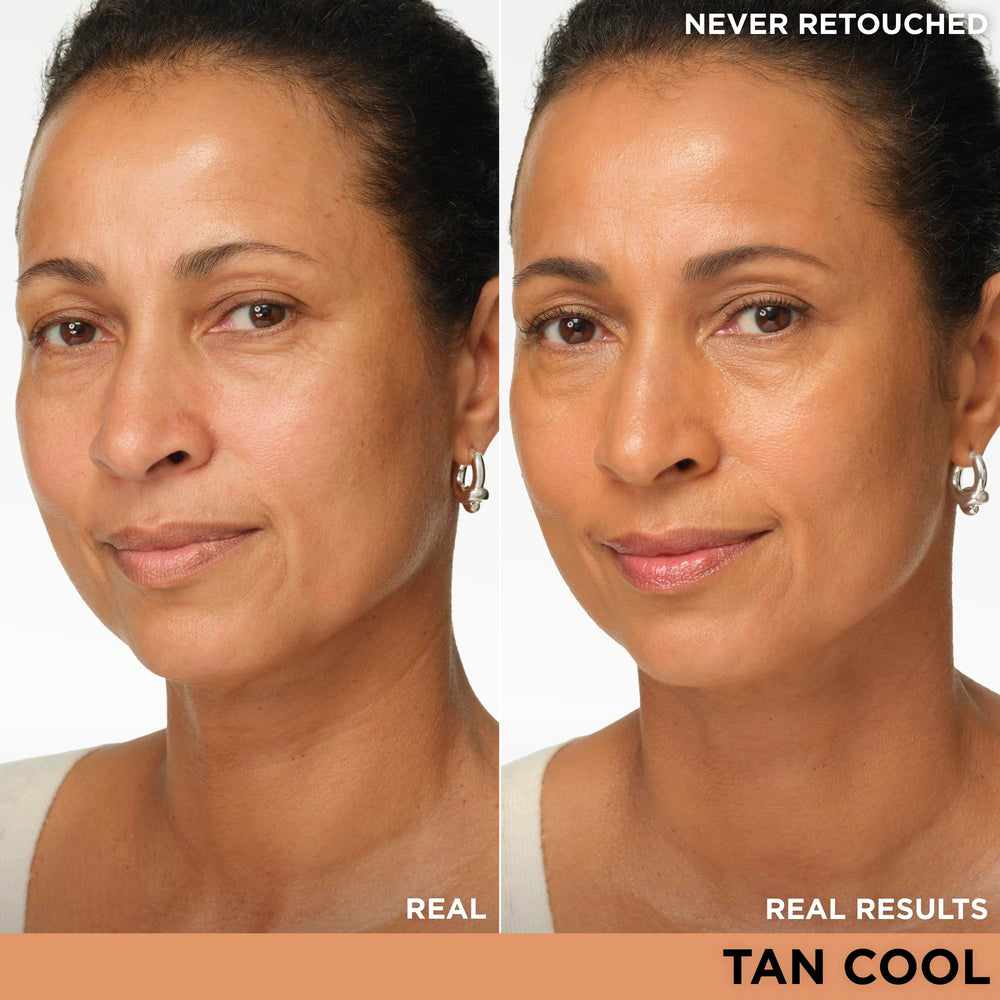 IT Cosmetics CC+ Cream Tan Cool pump close-up for easy, buildable coverage.
