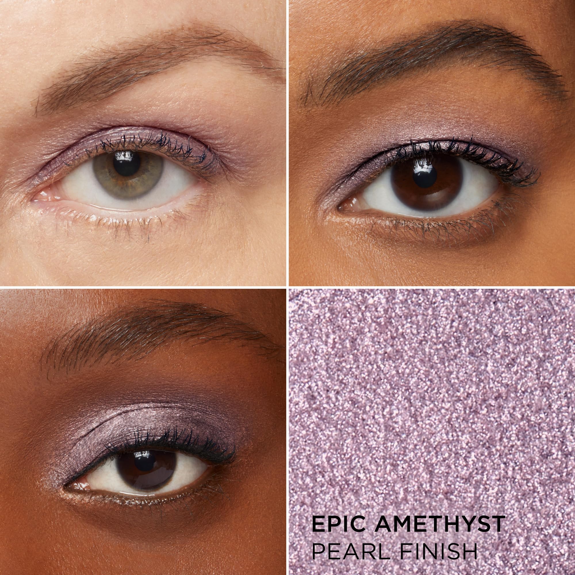 IT Cosmetics Superhero No-Tug Shadow Stick Epic Amethyst swirl showing built-in primer effect